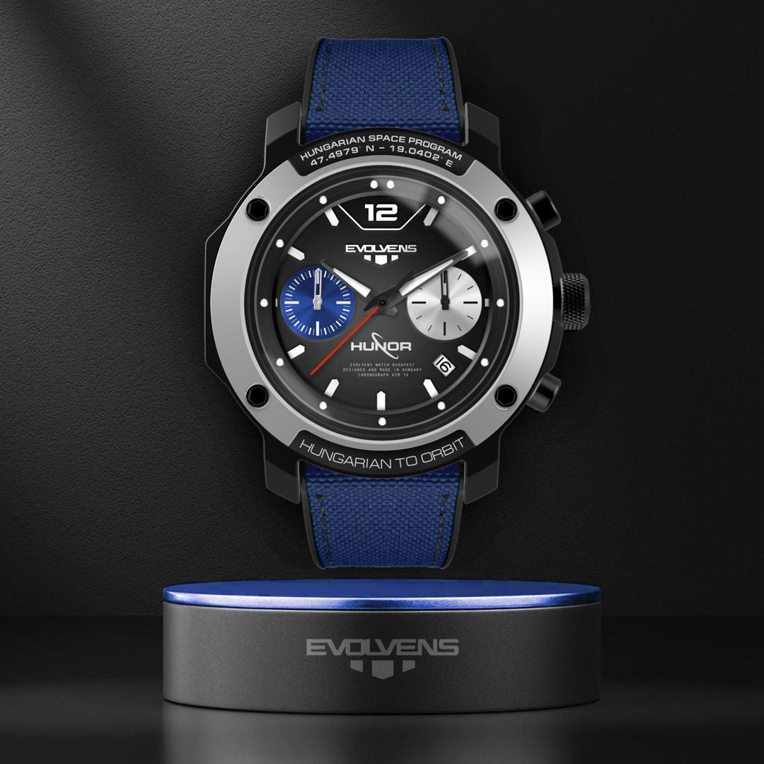 Evolvens x HUNOR Hivatalos Űrhajós Chronograph Karóra