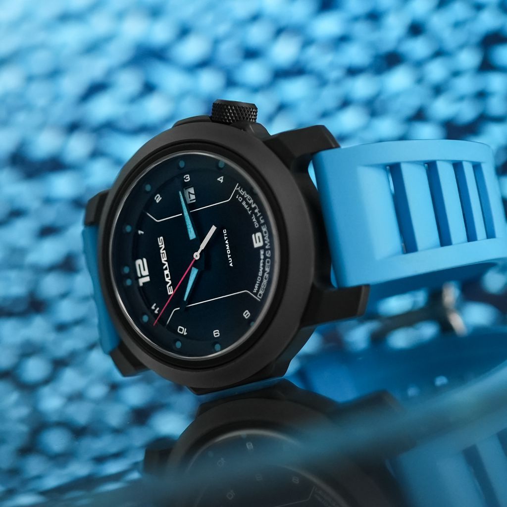 Evolvens BLUE COAL 44 mm Customizable Automatic Watch