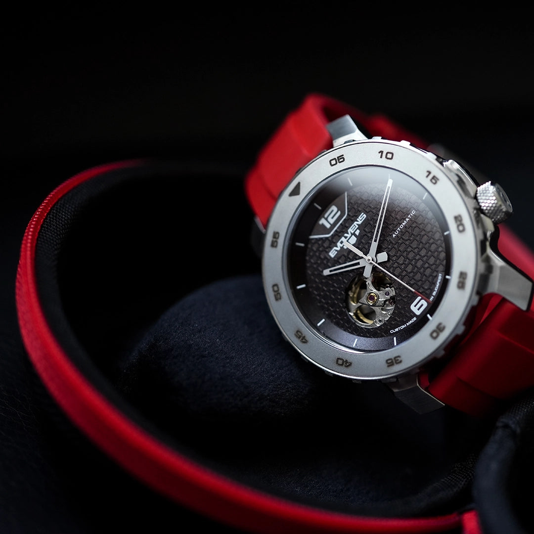 Evolvens ACTIVE RED 44 mm Szerkeszthető Automata Karóra