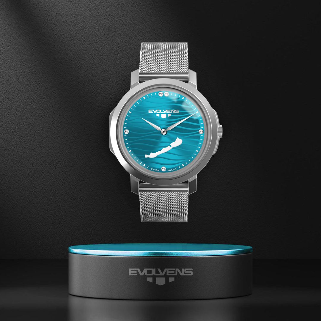 Evolvens BALATON Azure 34 mm Watch