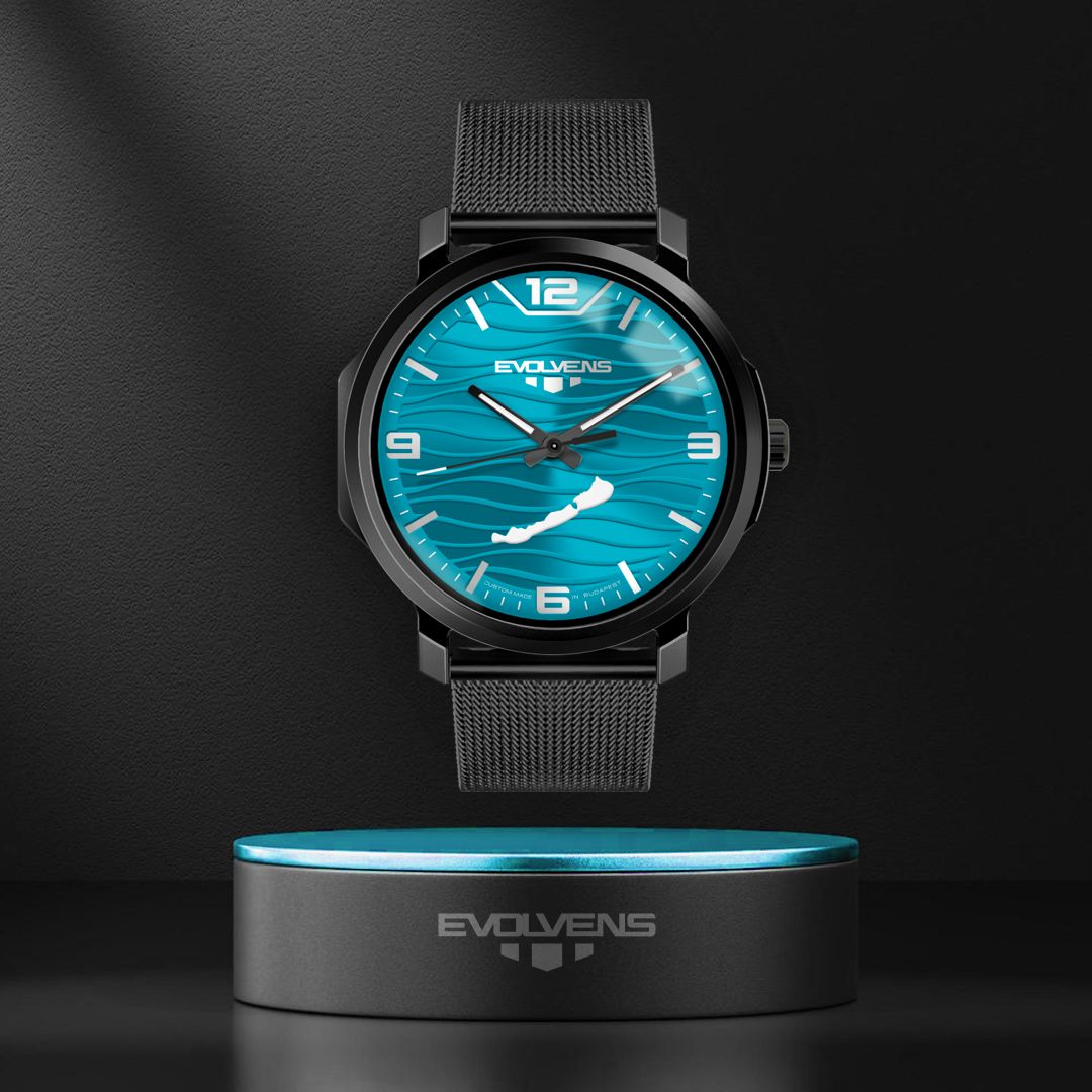 Evolvens BALATON Azúr (Fekete) 40 mm Karóra