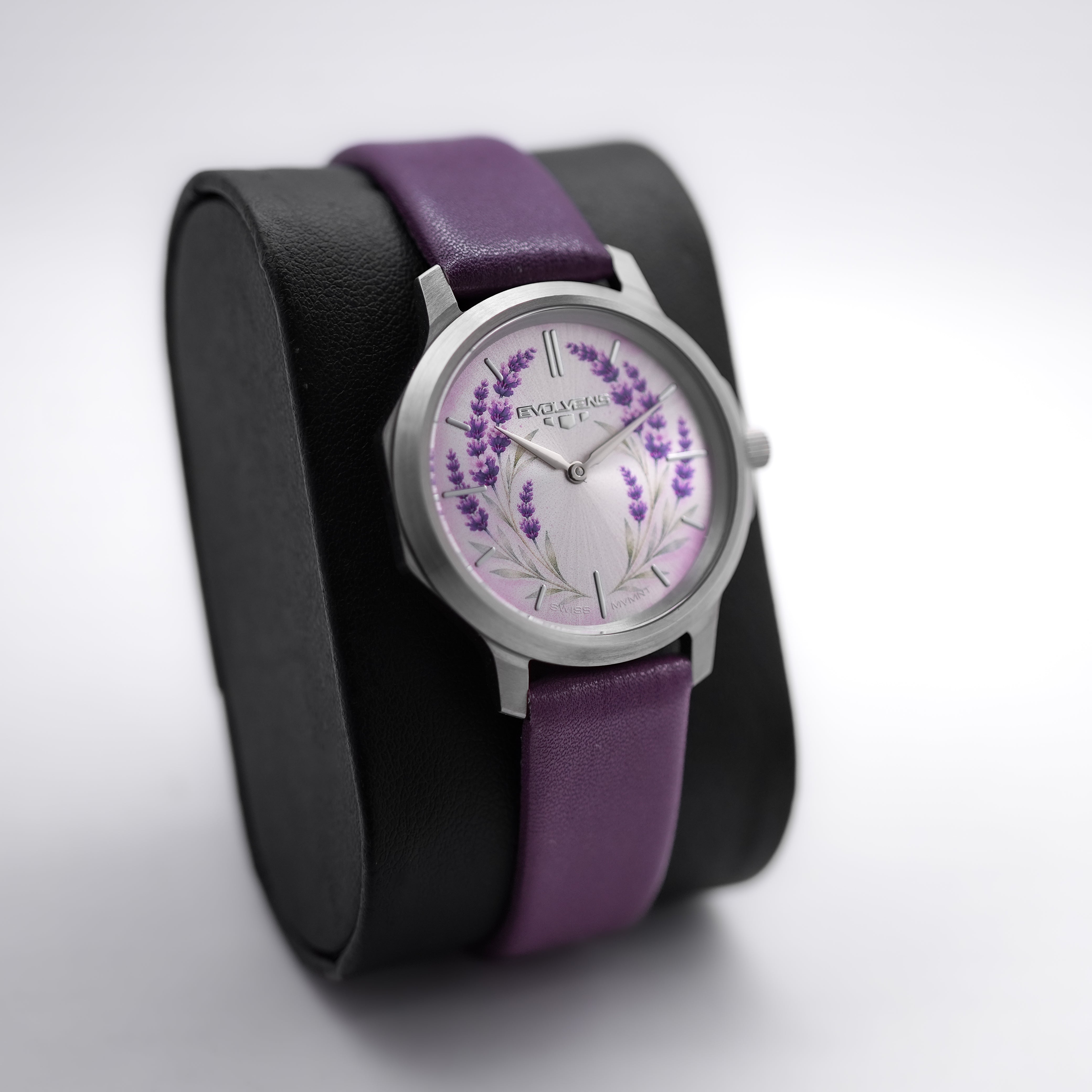 Evolvens LEVENDULA Ezüst - 34 mm Egyedi Karóra