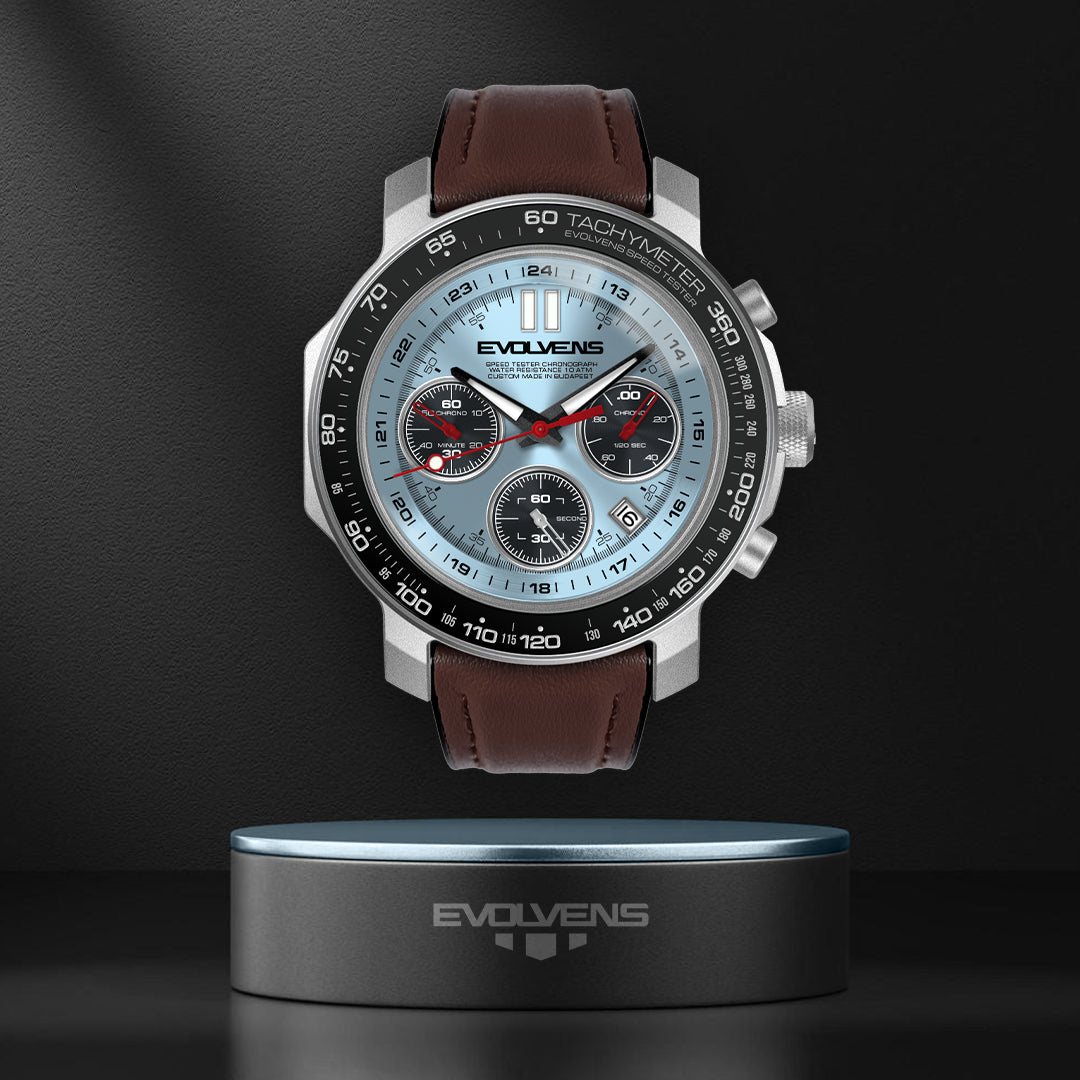 Evolvens PILOT - 46 mm Limitált Chronograph Karóra