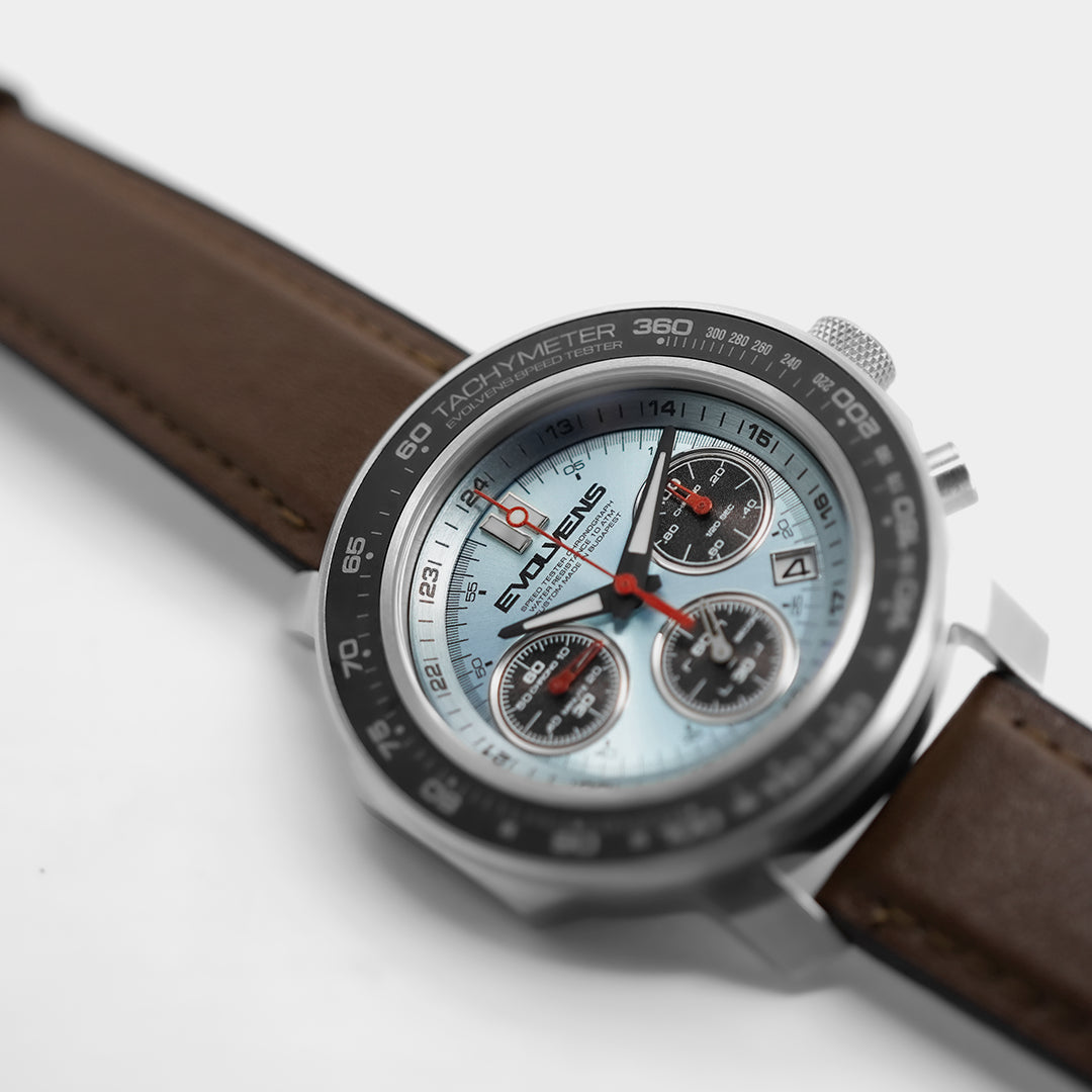 Evolvens PILOT - 46 mm Limitált Chronograph Karóra