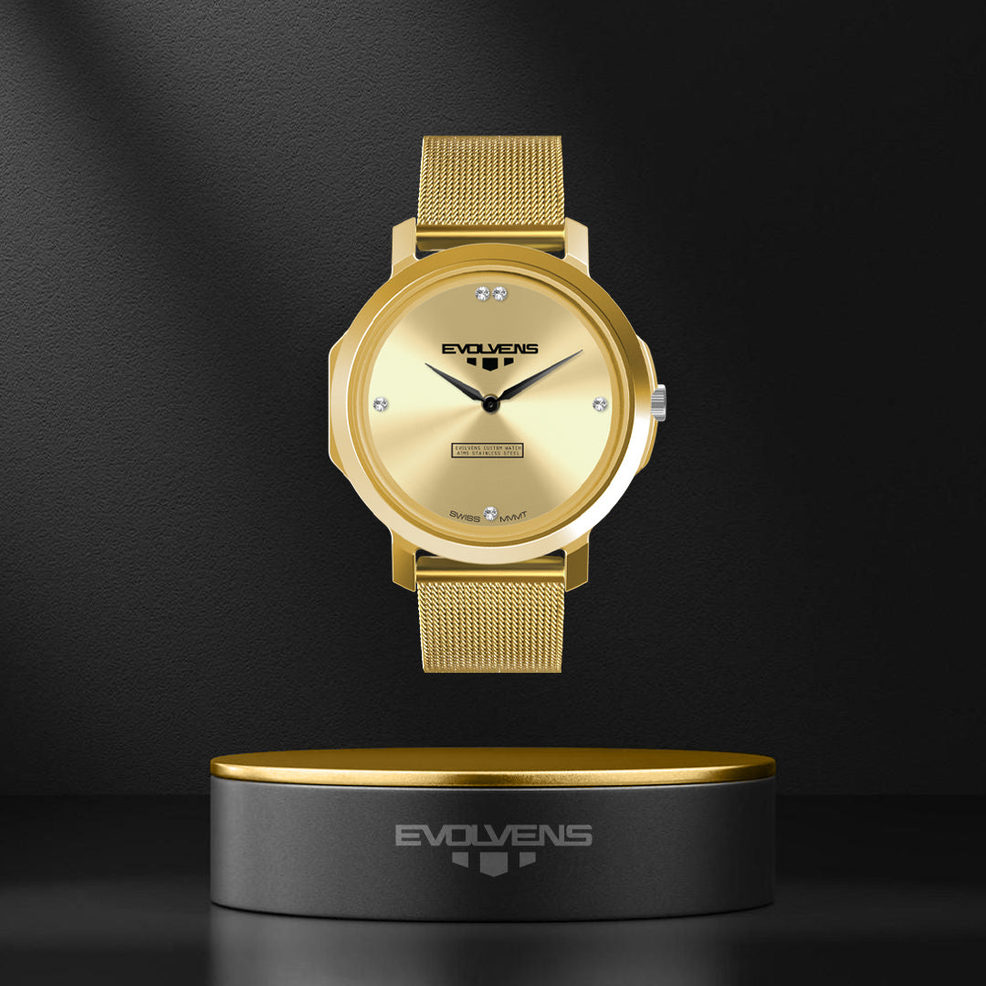 Evolvens GOLD 34 mm Customizable Watch