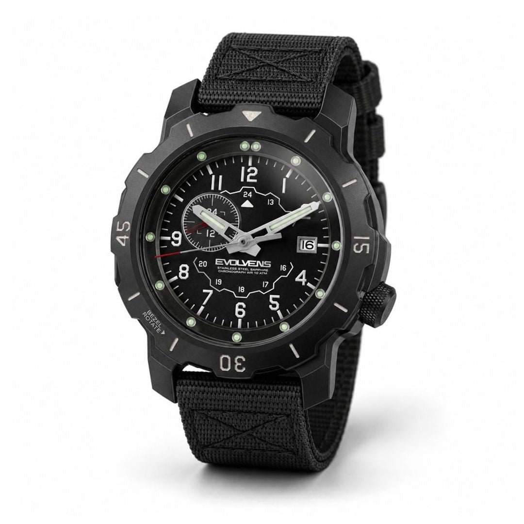Evolvens TACTICAL Tritium - 44 mm Automata Karóra