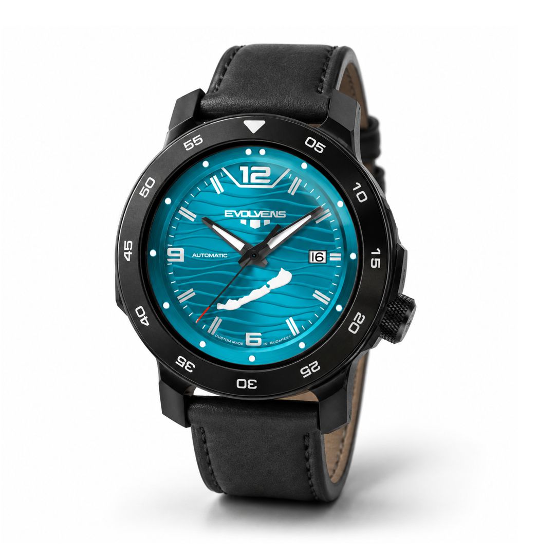 Evolvens BALATON-Azúr (Fekete) 44 mm Automata Karóra
