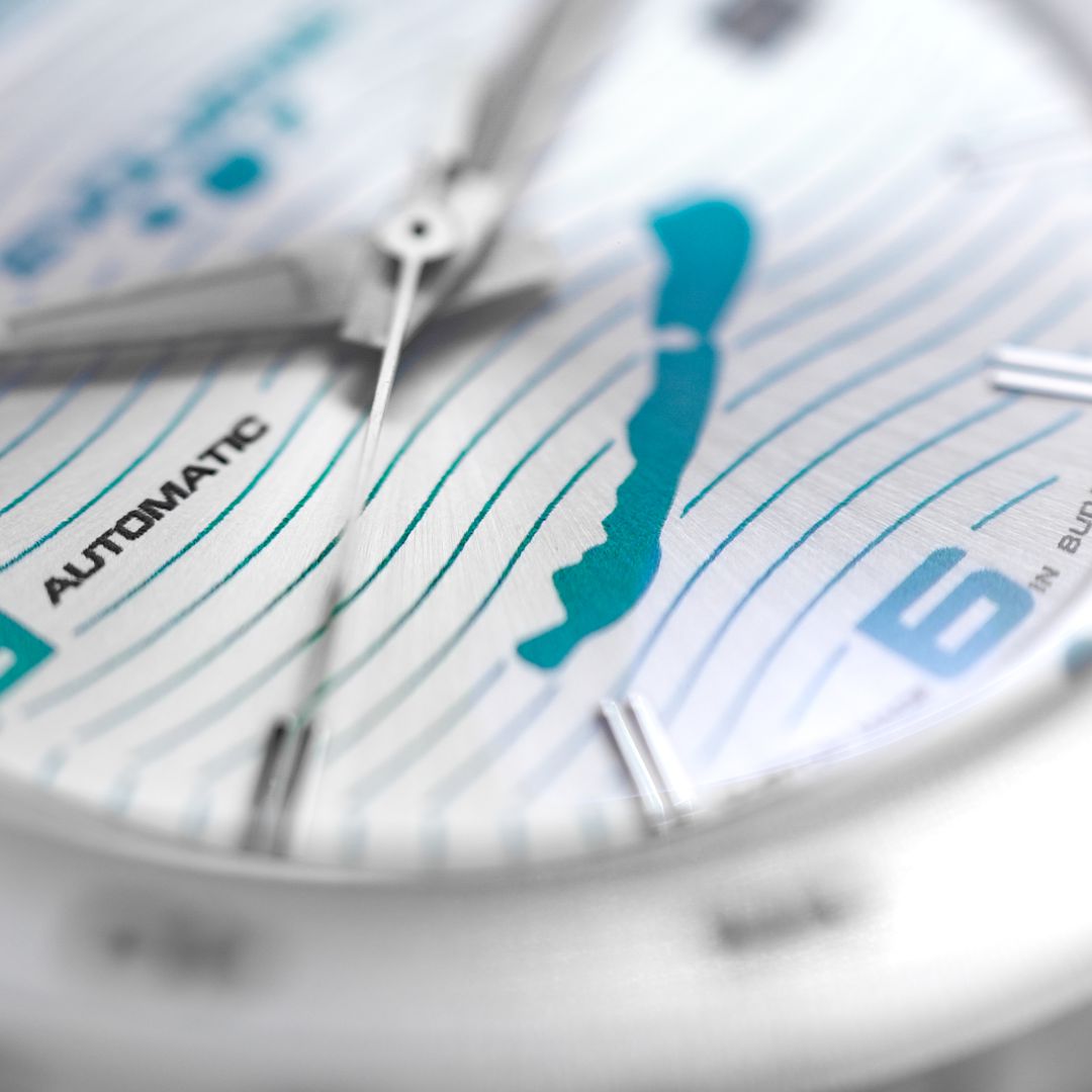 Evolvens® BALATON-Ezüst 44 mm Automata Karóra