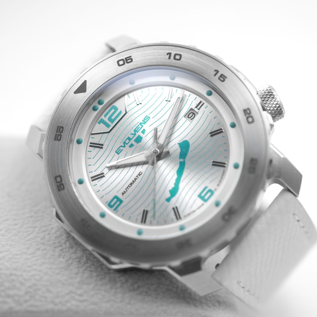 Evolvens® BALATON-Ezüst 44 mm Automata Karóra