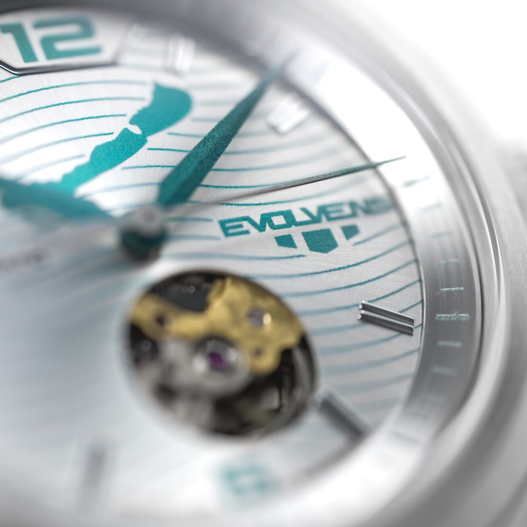 Evolvens® BALATON-Ezüst 42 mm Prémium Automata Karóra