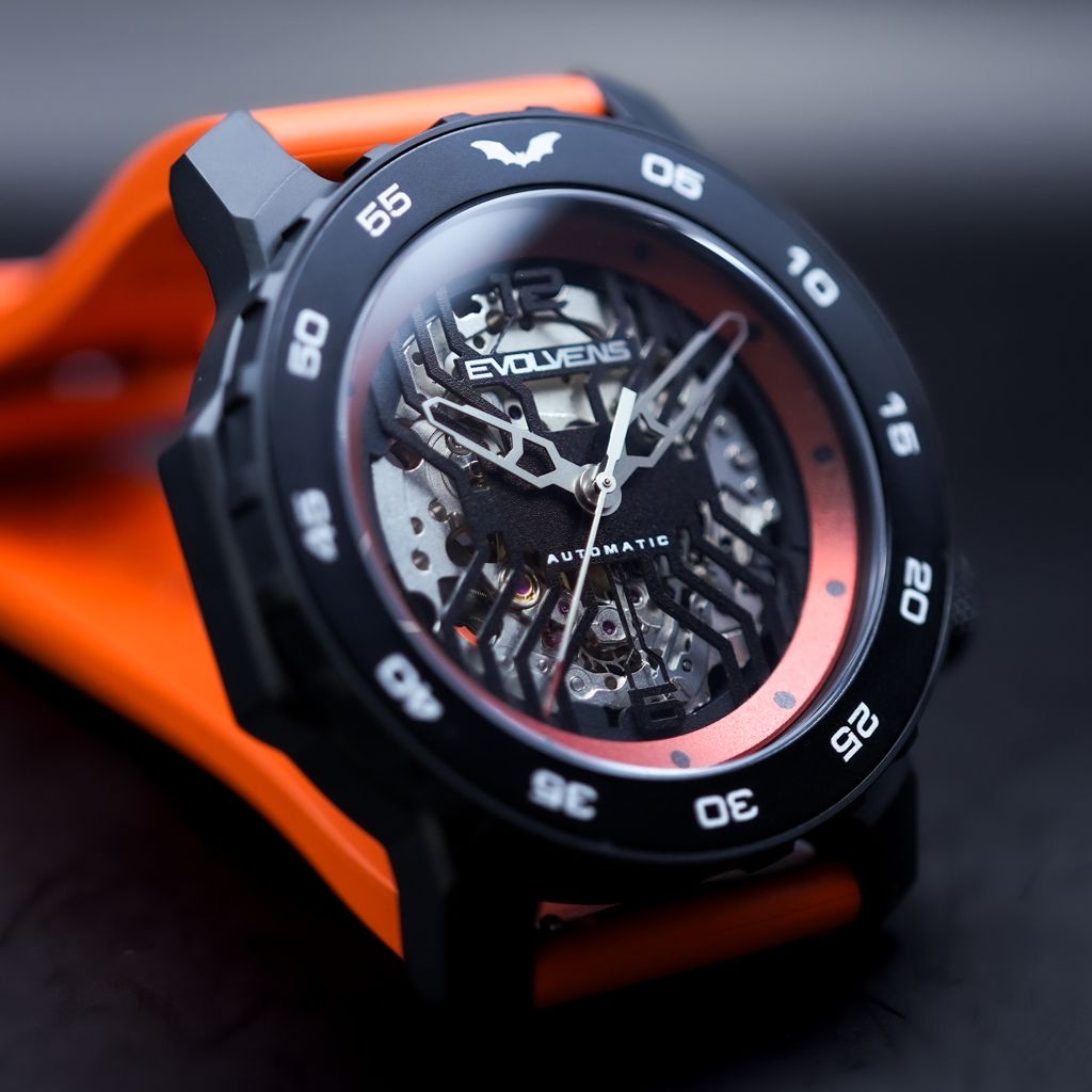 Evolvens HALLOWEEN-Spider 44 mm Automata Karóra