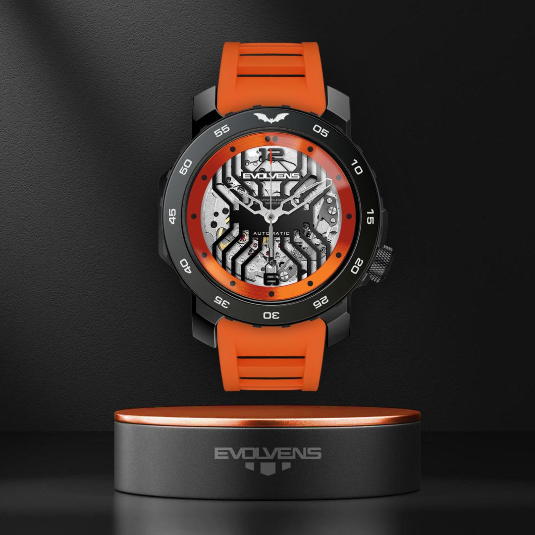Evolvens HALLOWEEN-Spider 44 mm Automata Karóra