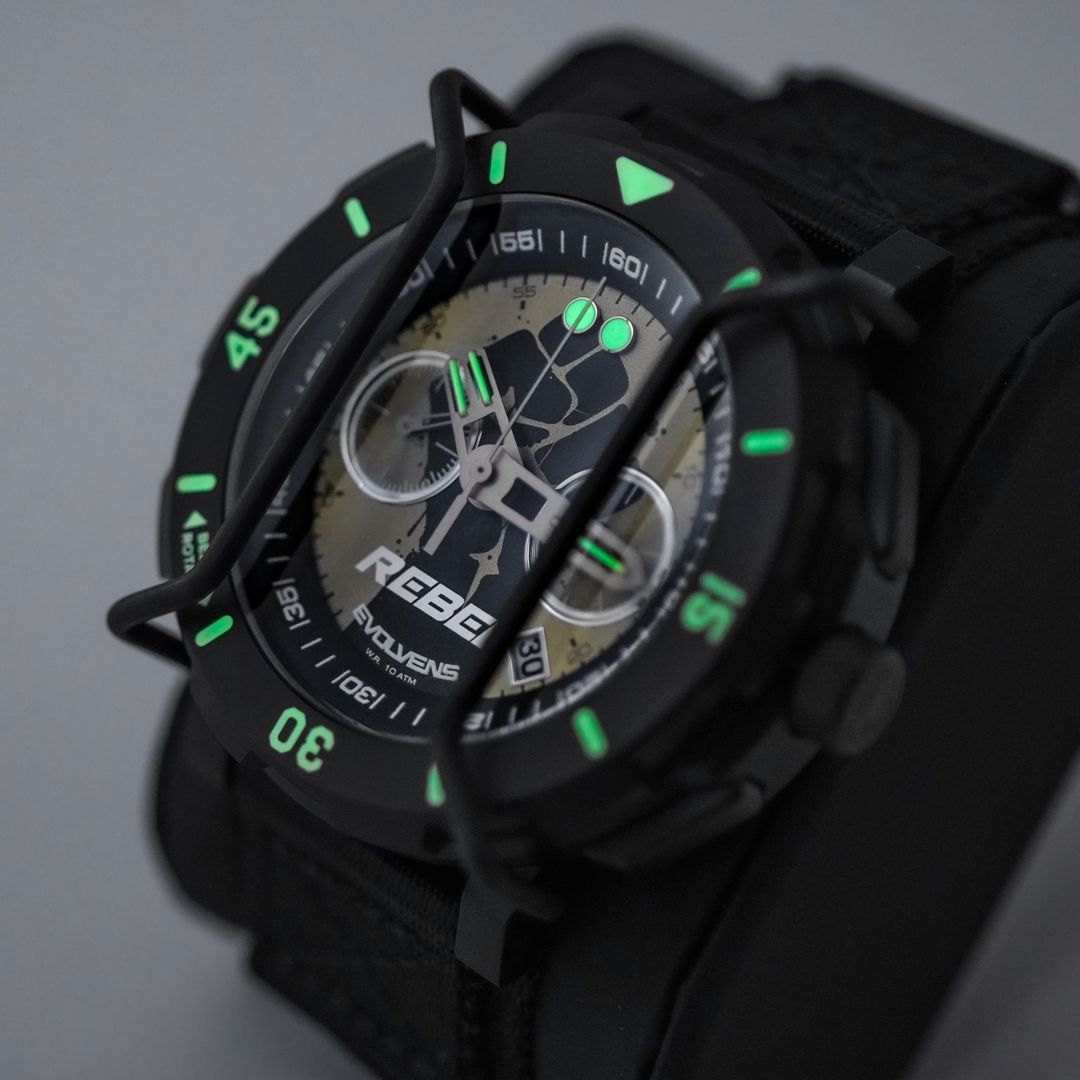 Evolvens REBEL - 49 mm Egyedi Limitált Karóra