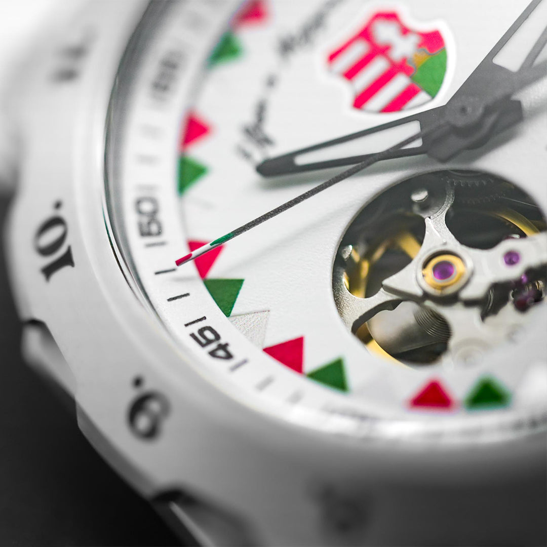 Evolvens MÁRCIUS - 44 mm Ezüst Egyedi Automata Karóra
