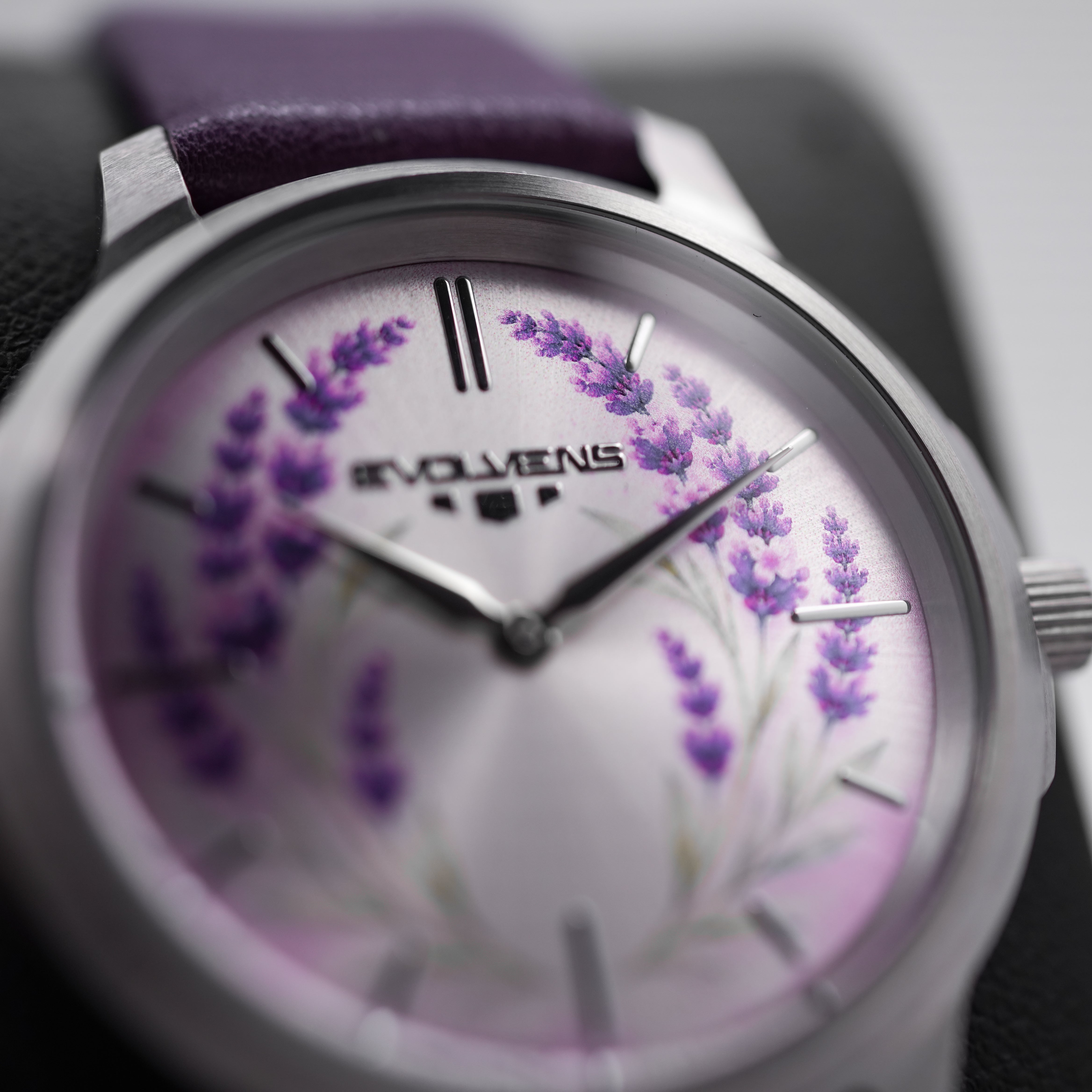 Evolvens LEVENDULA Ezüst - 34 mm Egyedi Karóra