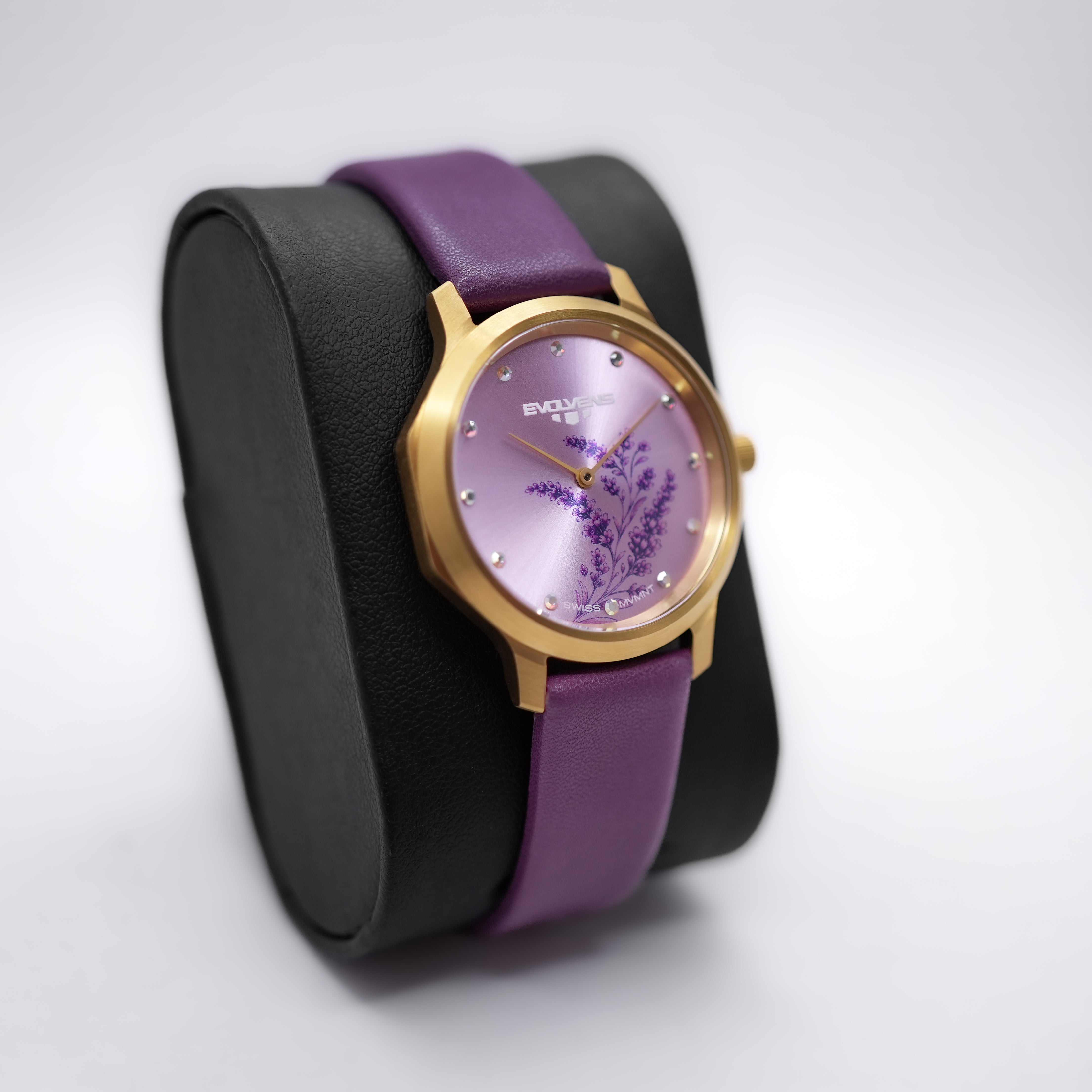 Evolvens LEVENDULA Arany - 34 mm Egyedi Karóra