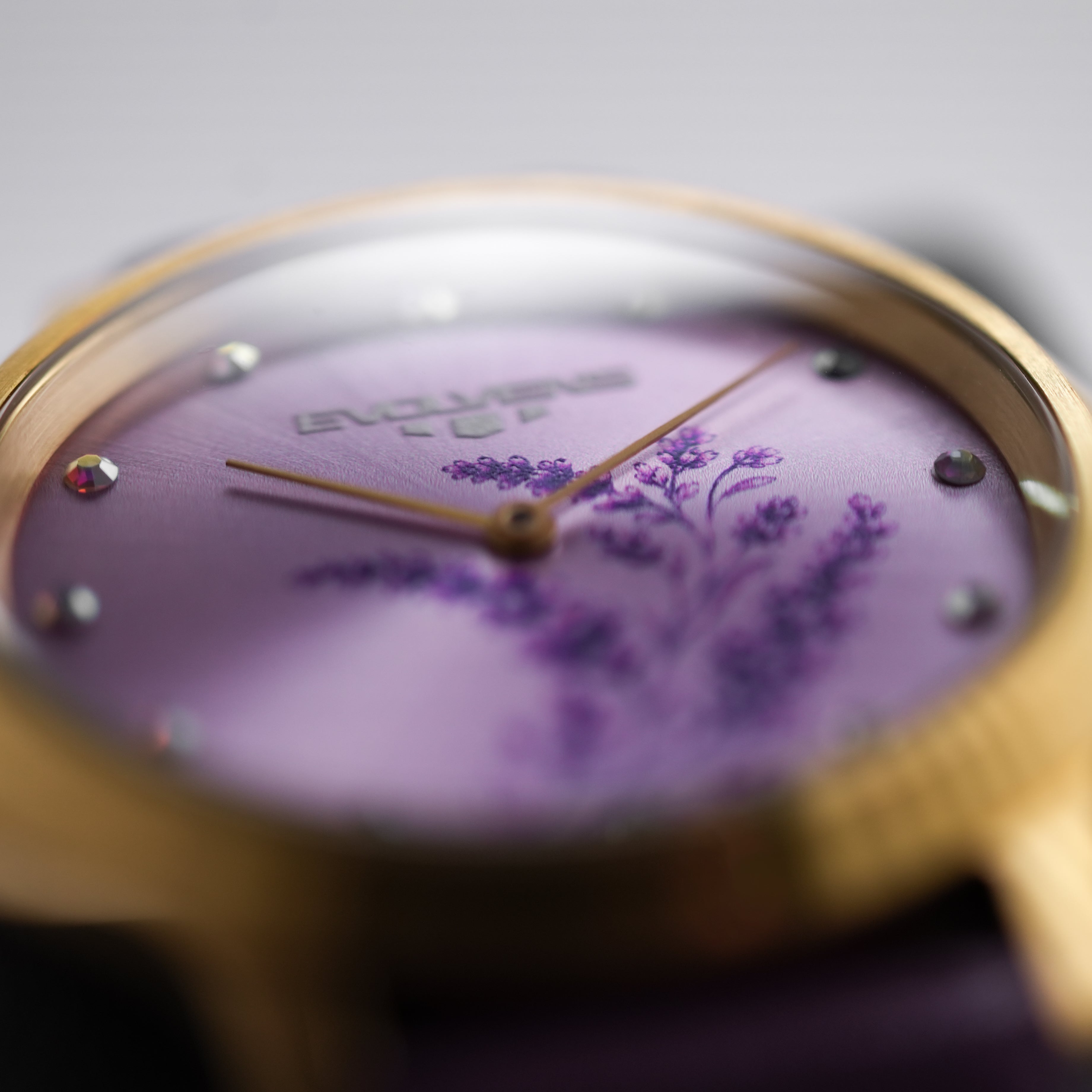 Evolvens LEVENDULA Arany - 34 mm Egyedi Karóra
