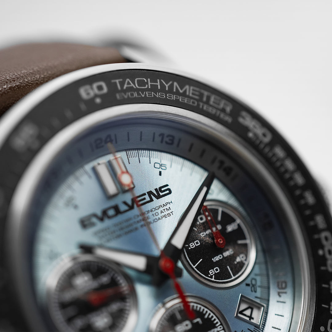 Evolvens PILOT - 46 mm Limitált Chronograph Karóra