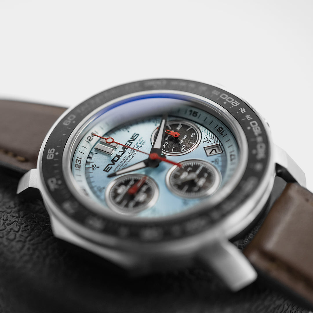 Evolvens PILOT - 46 mm Limitált Chronograph Karóra