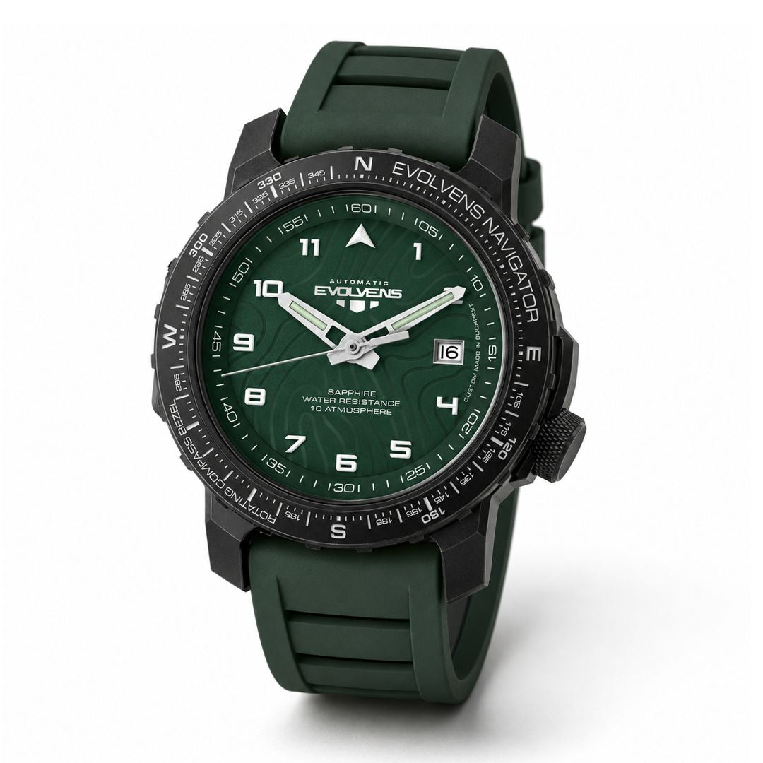 Evolvens NAVIGATOR - 44 mm Egyedi Automata Karóra