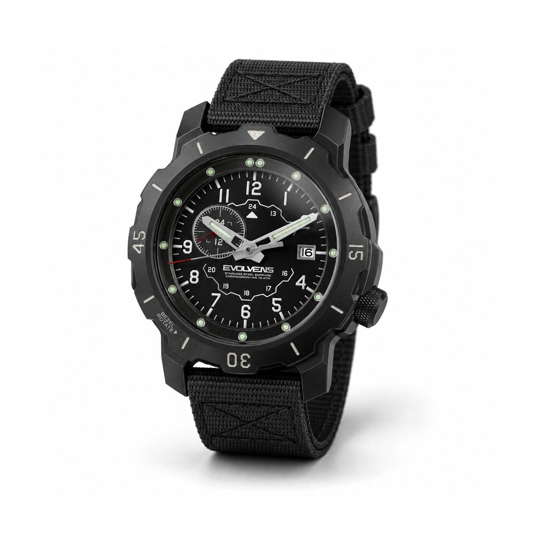 Evolvens TACTICAL Tritium - 44 mm Automata Karóra