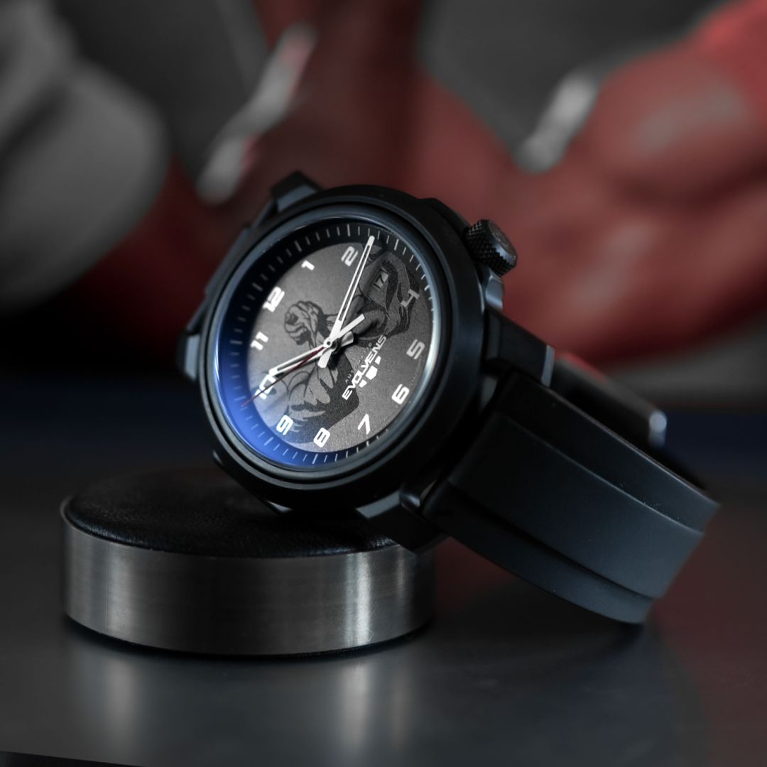 Evolvens® ARMWRESTLING 44 mm Automata Karóra